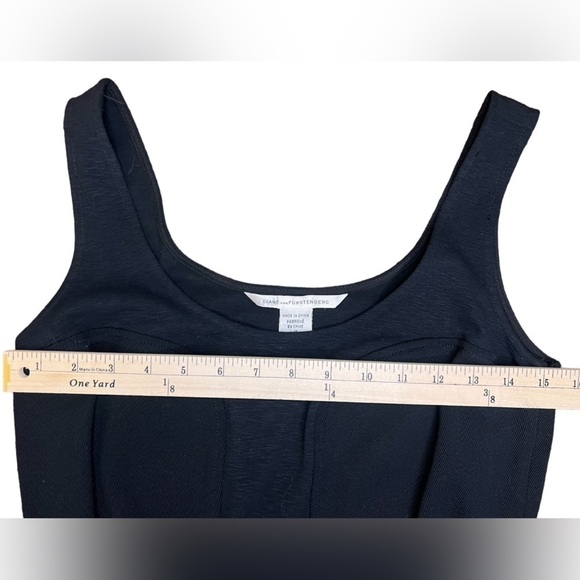 Diane Von Furstenberg Ulani Black Sheath Dress - Picture 14 of 16